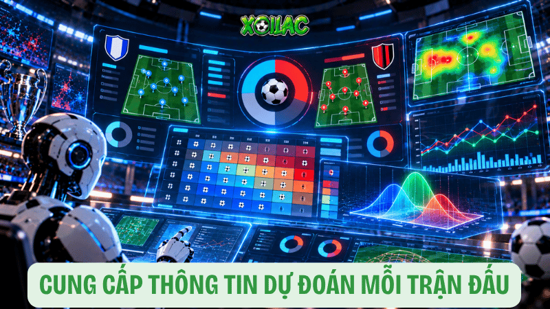 Cung cấp thông tin dự đoán mỗi trận đấu