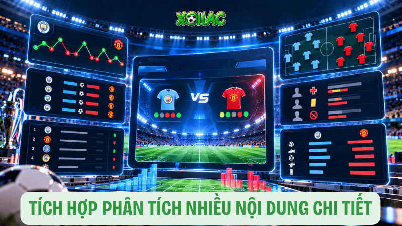 Tích hợp phân tích chi tiết từng trận đấu