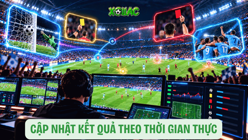 Cập nhật kết quả theo thời gian thực